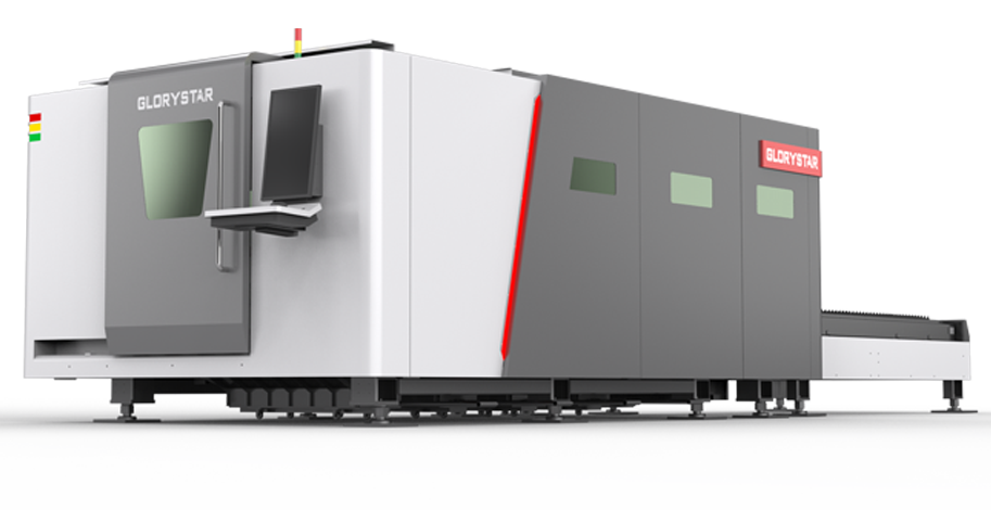 ???全防護雙平臺激光切割機